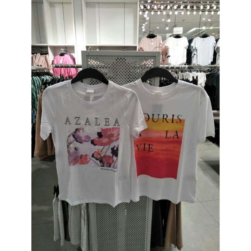 kaos cewek H&M