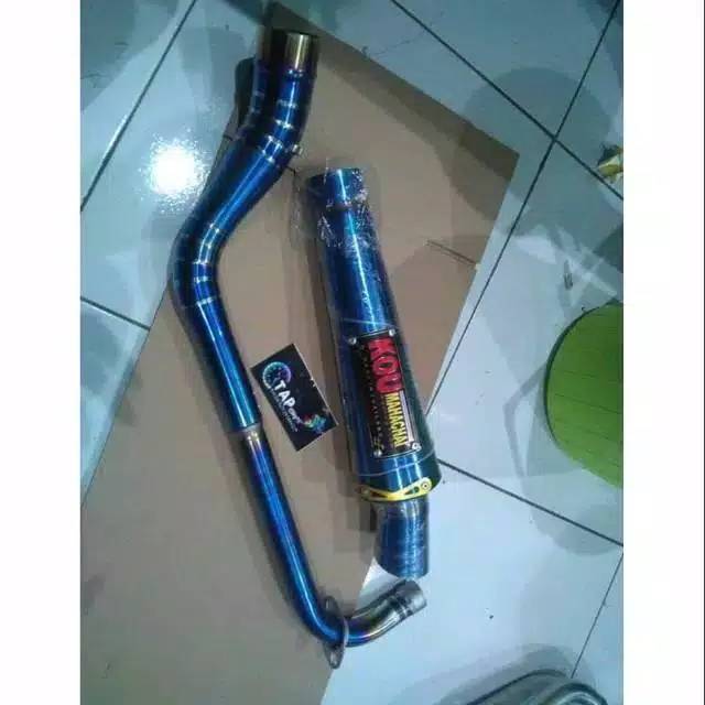 Knalpot kou kidal bebek Jupiter Supra Vega smash dll