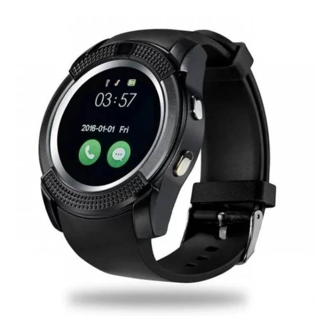 smartwatch jam tangan bisa whatsapp fb twter micro sd