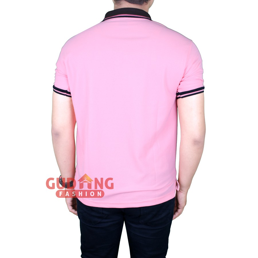 Kaos Polos Berkerah Lengan Pendek PLS 152