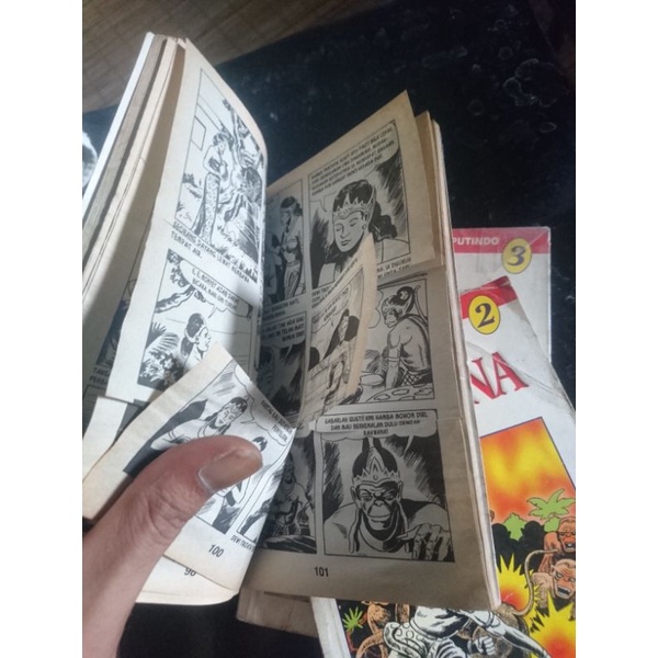 Komik langka R. A. Kosasih - ramayana 1-3 tamat