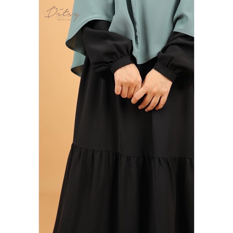 Ditsy Lelia Mz Black Size XL