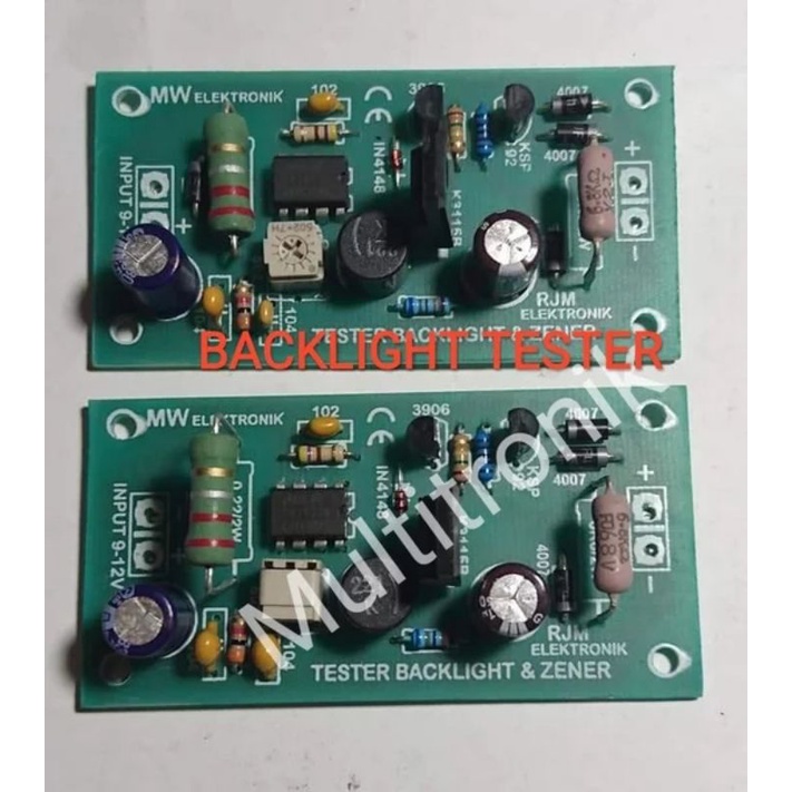 backlight LED TV dan zener tester kit module