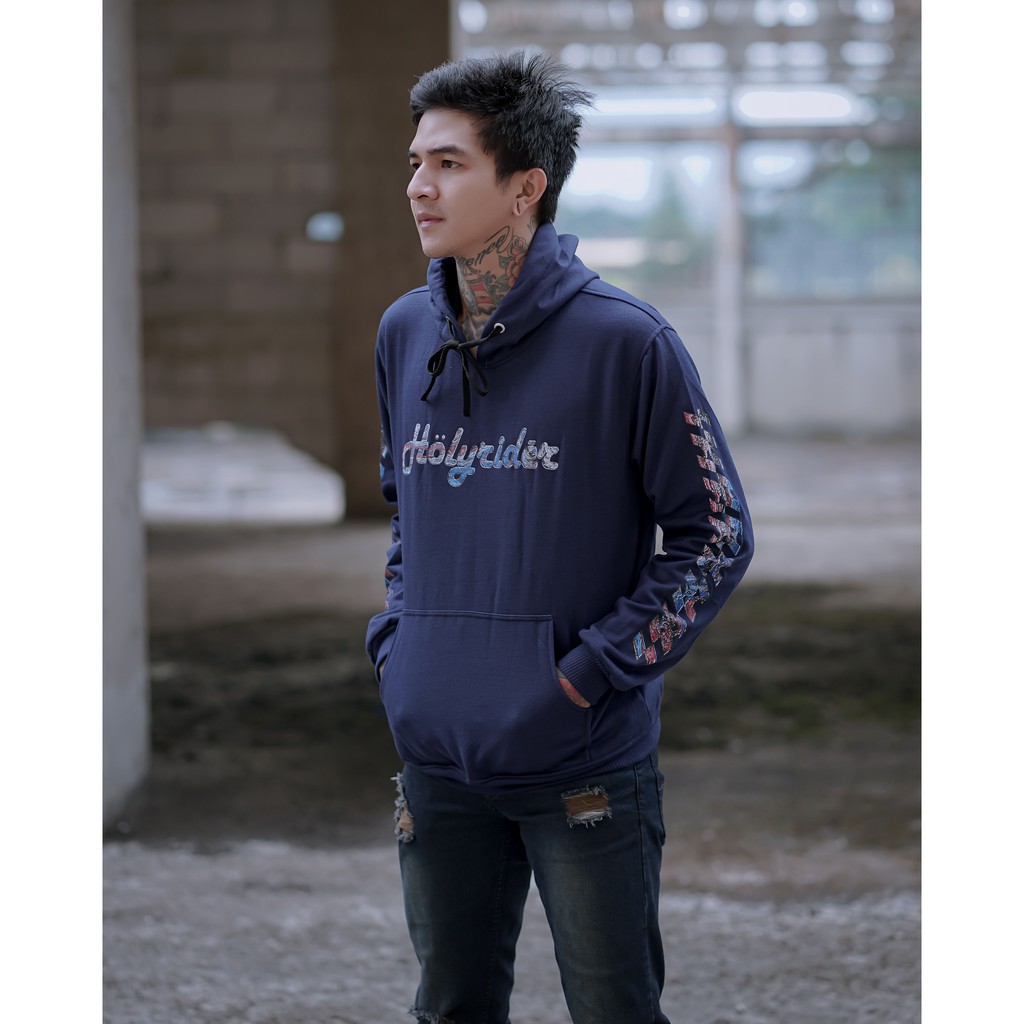 SNAKE HOLYRIDER SWEATER HOODIE // SWEATER HOODIE ORIGINAL PRIA DAN WANITA