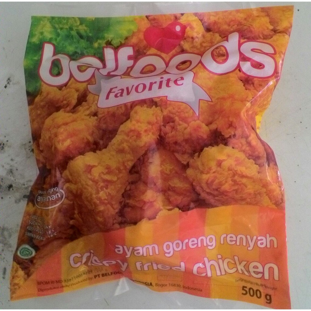 

Belfoods Ayam Goreng Renyah 500g