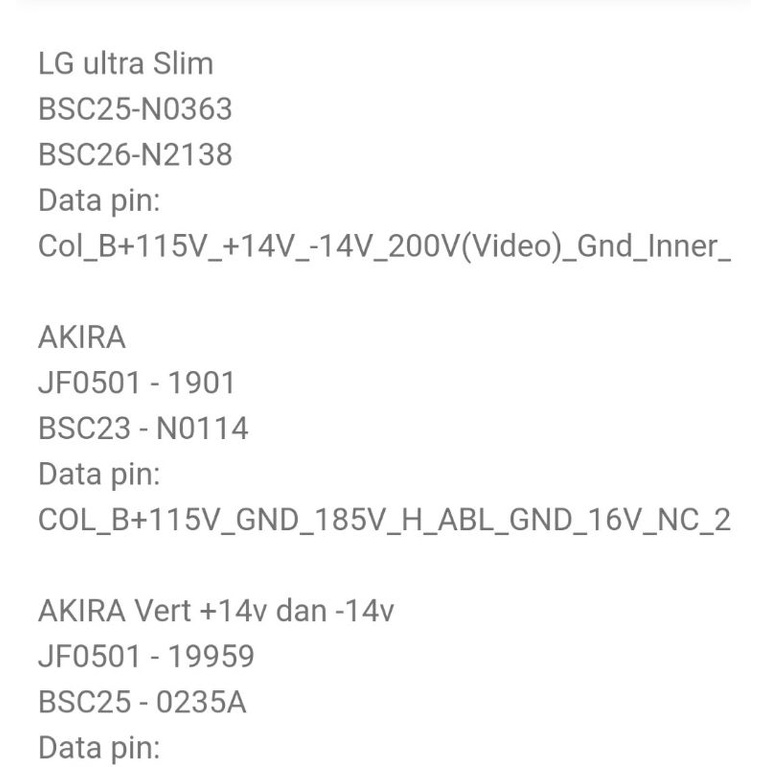 BSC25 N0363 EBJ34816701 PLAYBACK TV LG SLIM