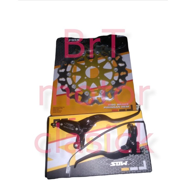 piringan copy daytona pnp yamaha vixion fizr/scorpio king  brt chemco disc daytona copy Set master r