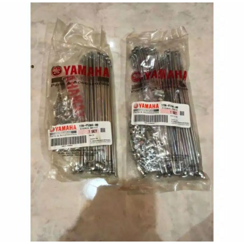 ruji jari jari velg rxk rx king set depan blakang original