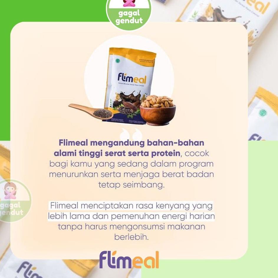 

Terbaru⁎➮ Flimty Flimeal Meal Replacement rasa Coklat by Flimty - 1 Box isi 12 sachet 100% Original BPOM HALAL MINUMAN MEAL REPLACEMENT FLIMMEAL BY FLIMTY FIBER ORIGINAL PELANGSING DIET 56