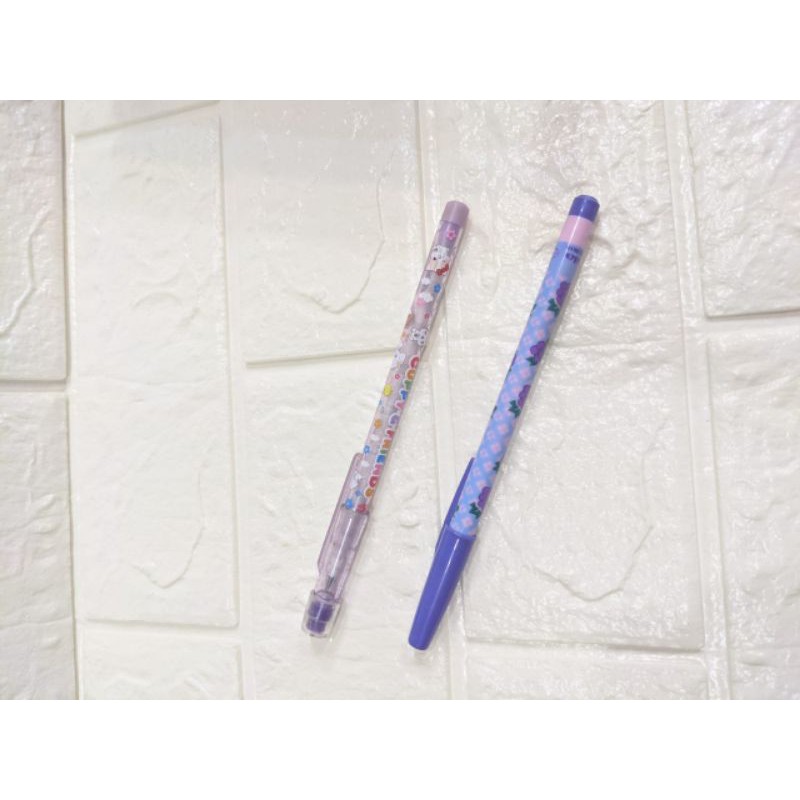 

pencil mekanik pensil isian 3pcs. purple ungu hijau green