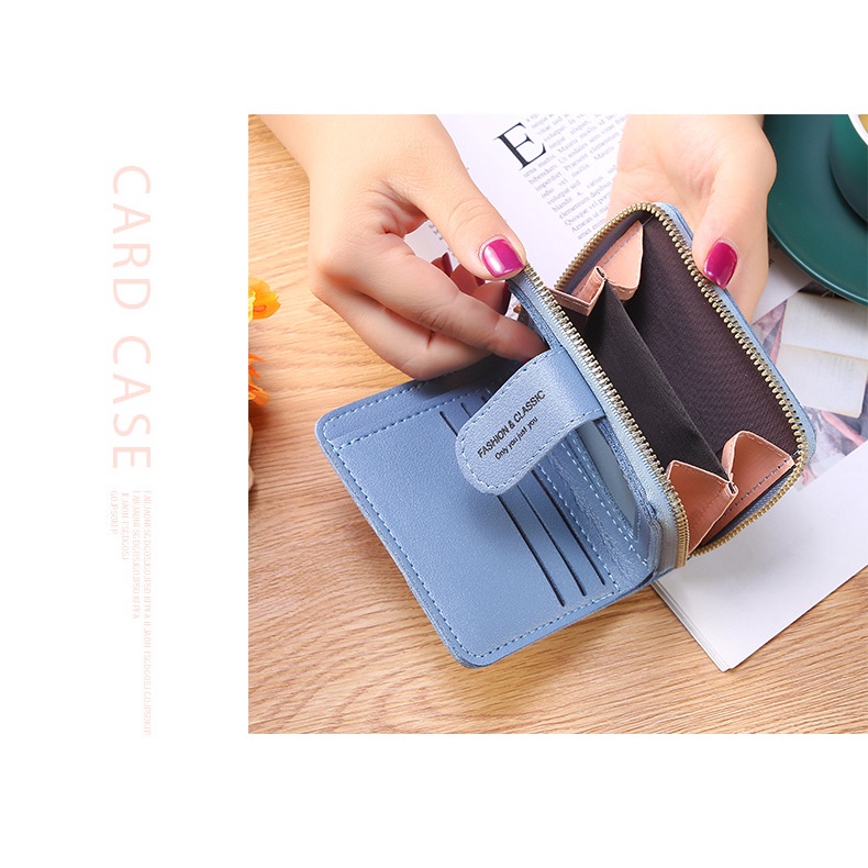 #LC-Wallet WD911 Dompet Wanita Import Dompet Lipat Wanita