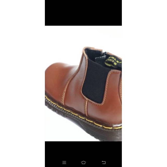 BABYLOGIC - PELOPOR, Kualitas terbaik! Ankle Boots anak (kids) bahan sol karet Sepatu Pesta Anak Kado Ulangtahun Formal