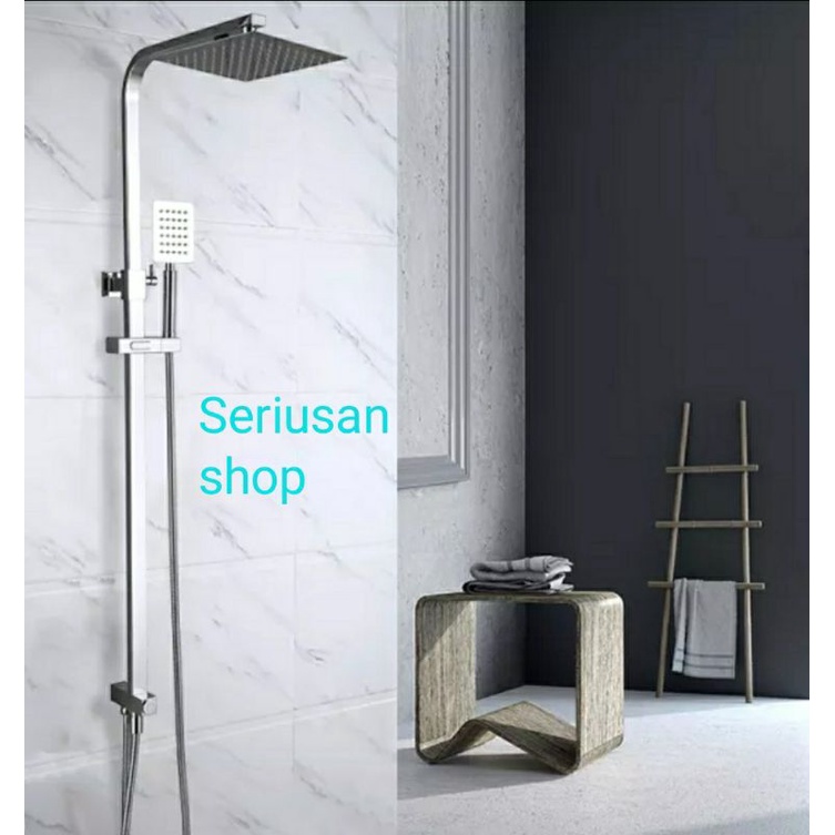 Shower Tiang Set. Shower Kolom Kotak . Tiang Shower Kotak Shower Tiang Kotak