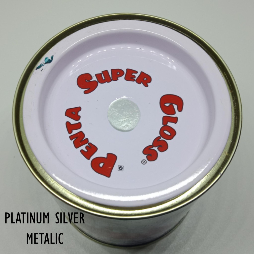 CAT PENTA PLATINUM SILVER 1 Kg - cat mobil silver - cat penta silver - cat penta super gloss - cat silver metalik