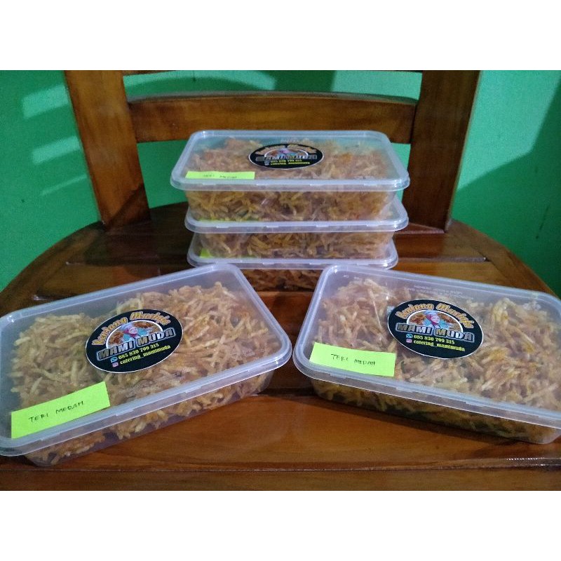 

Kentang mustofa teri Medan 150 gram
