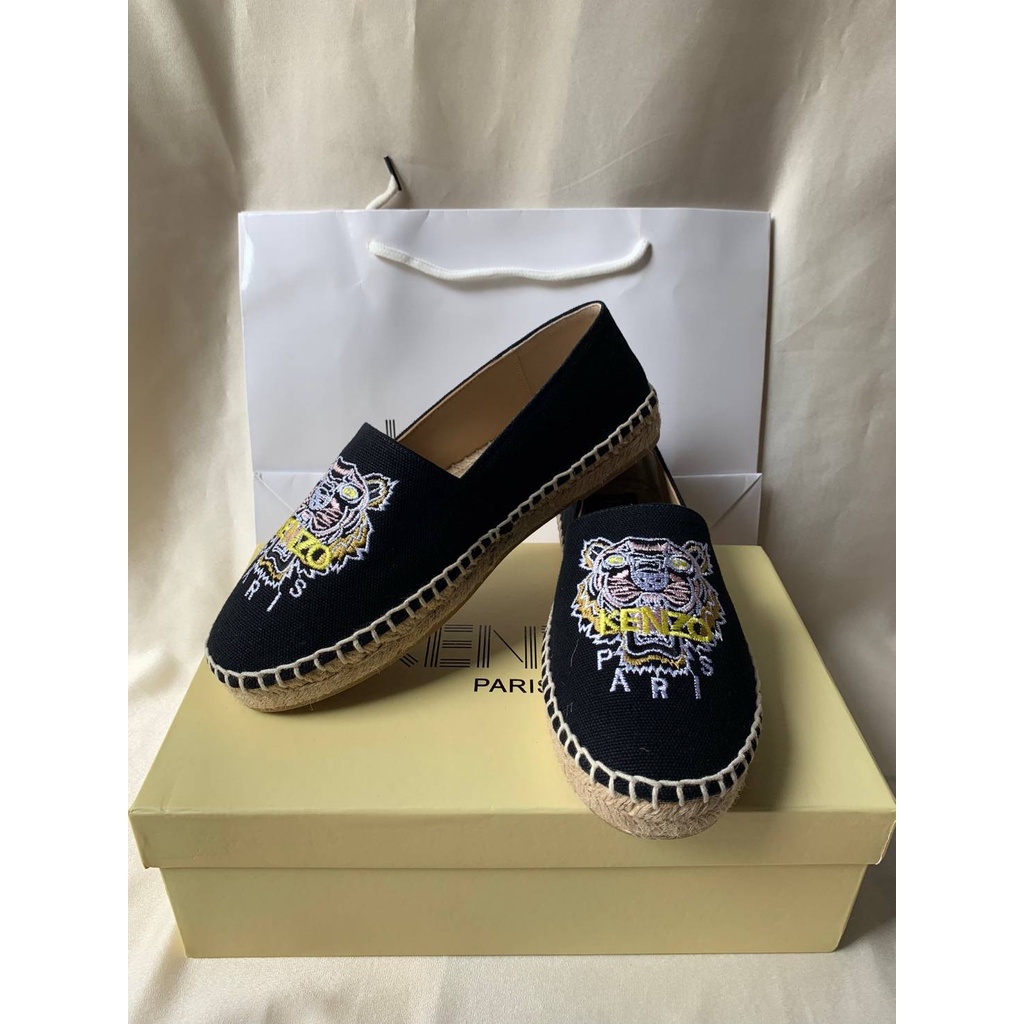 Kenzo Shoes Esparadille Tiger List Yellow