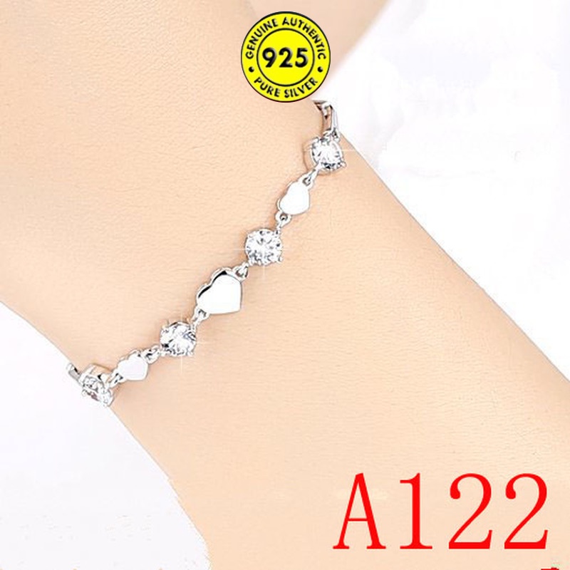 925 Silver Korean Style Fashion Bracelet Ornament Female Non-Allergic