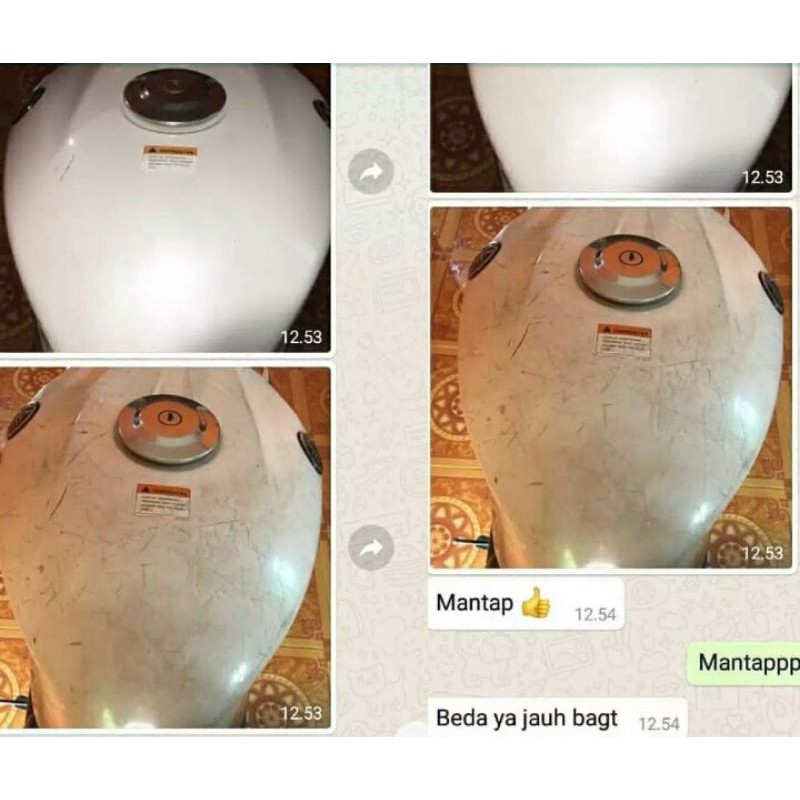 Penghilang baret di motor.helm.mobil BONUS KAIN LAP