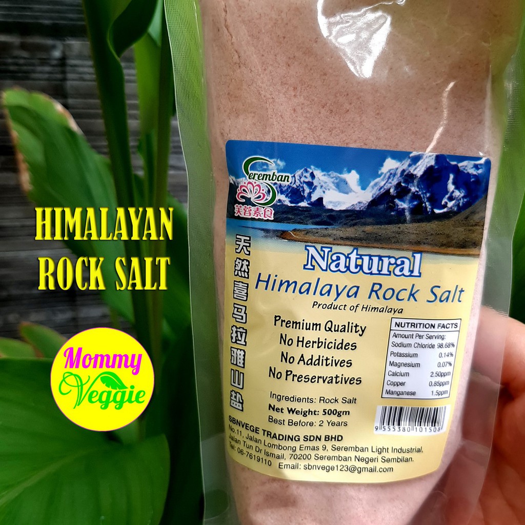 

GARAM HIMALAYA | Natural Himalaya Rock Salt 500 GRAM