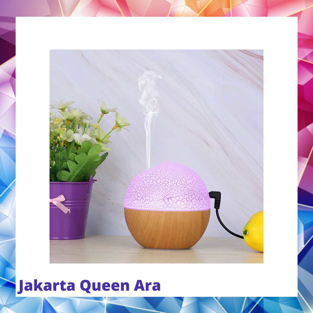 Taffware Air Humidifier Ultrasonic Aromatherapy RGB Light 130ml J-00