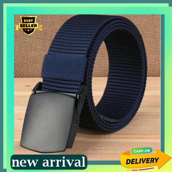 (Cod) Miluota Tali Ikat Pinggang Canvas Pria/Gesper Pria/Gesper Murah/Ikat Pinggang Distro Bitzen Ik