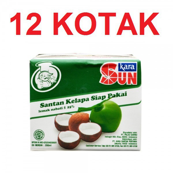 

SANTAN SUN KARA 200 ML - 1 KARTON