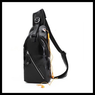 Monsoon - TAS SULTAN SELEMPANG PRIA T144/ CHARGE USB PORT + LUBANG HEADSET / TAS PRIA HO87