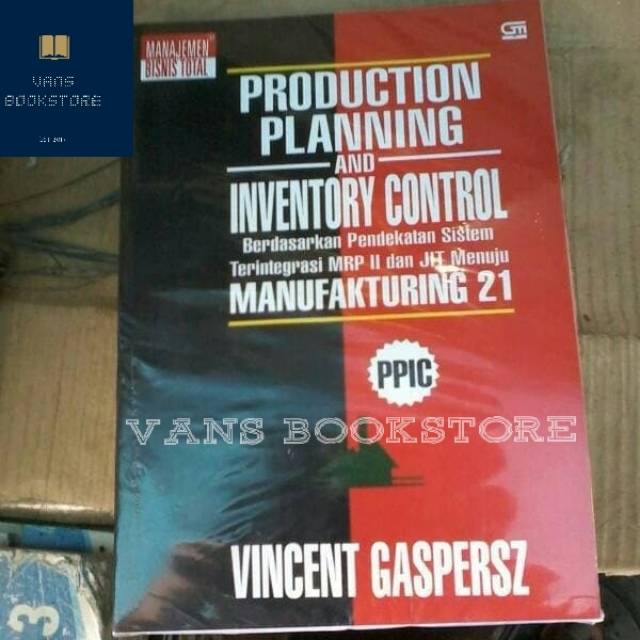 

Buku Production Planning and Inventory Control