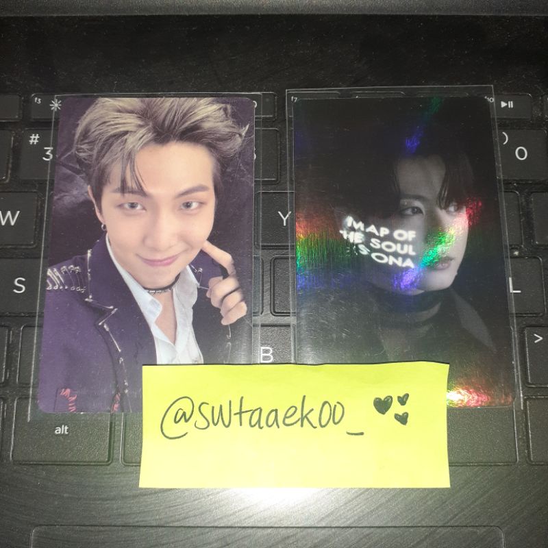 PC DVD MOTS ONE NAMJOON PC HOLO MCB JK JUNGKOOK