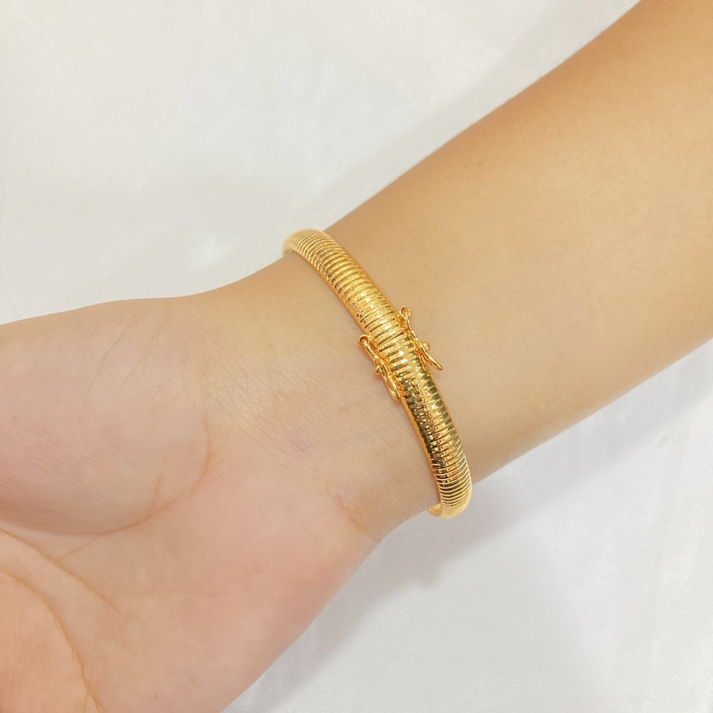Gelang Bukaan Wanita Lapis Emas Anti Karat