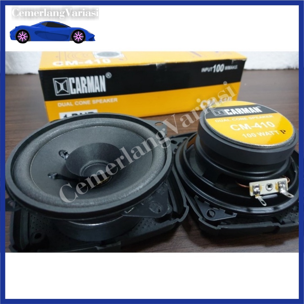 Speaker Carman 4 Inch CM 410 speaker Pintu Mobil Universal