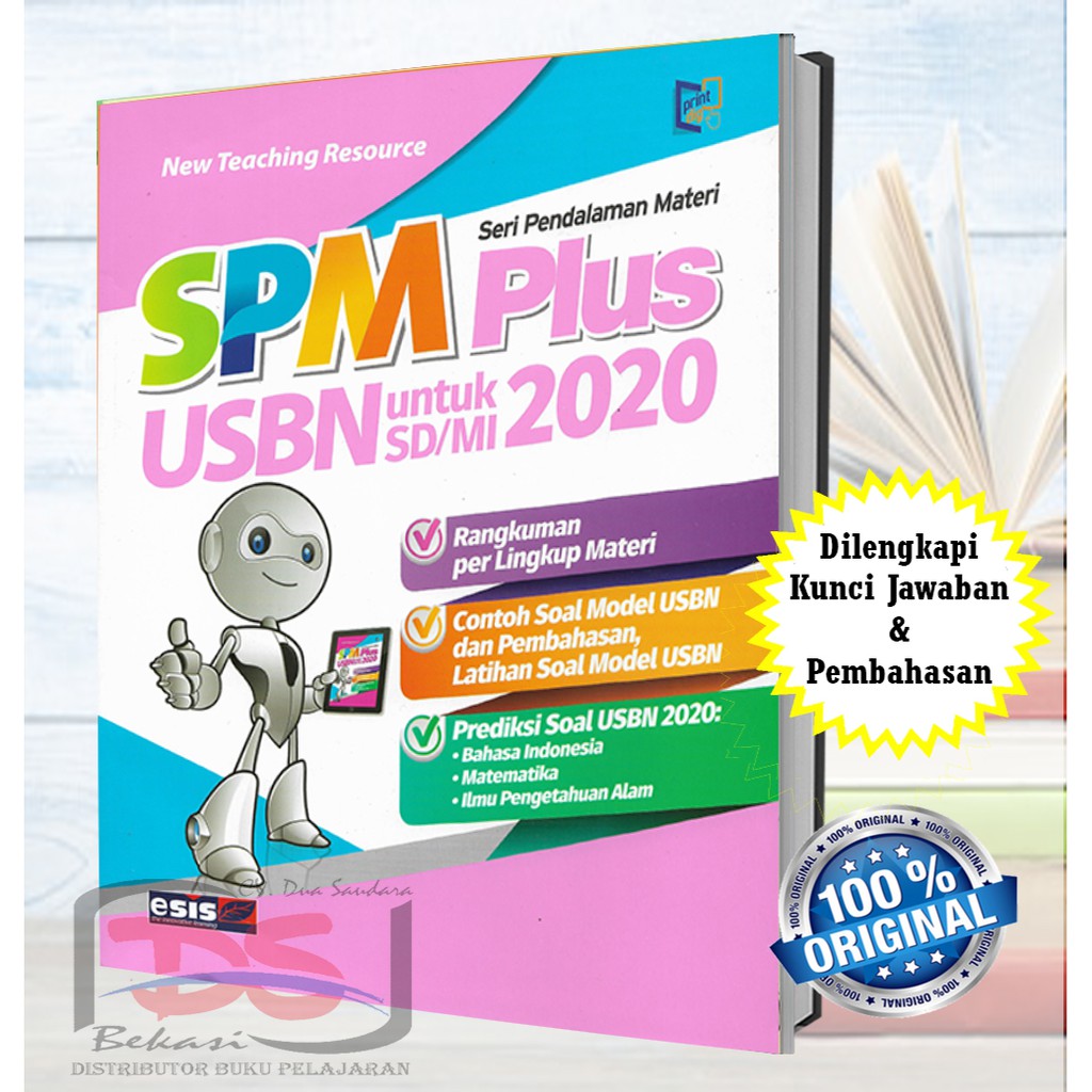 Buku SPM Plus USBN SD / MI Tahun Ajaran 2019 - 2020 Erlangga-0