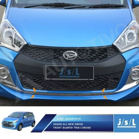 List Bumper Depan All New Sirion Chromefront Bumper Depan Chrome