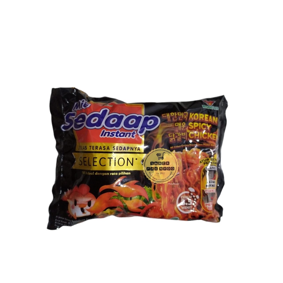 Jual MIE SEDAAP KOREAN SPICY CHICKEN GORENG/MIE INSTAN SEDAAP KOREAN ...