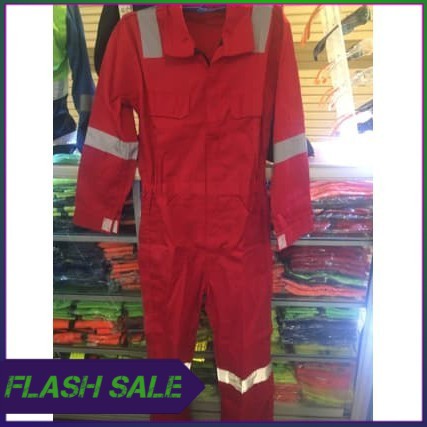 coverall   wearpack safety   seragam baju kerja   biru pertamina  m