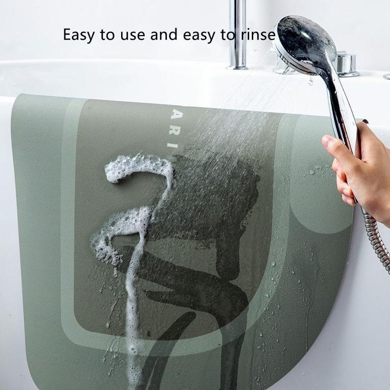 Keset Diatomite Keset Kaki Serap Air Anti Slip Keset Lantai Rumah Dapur