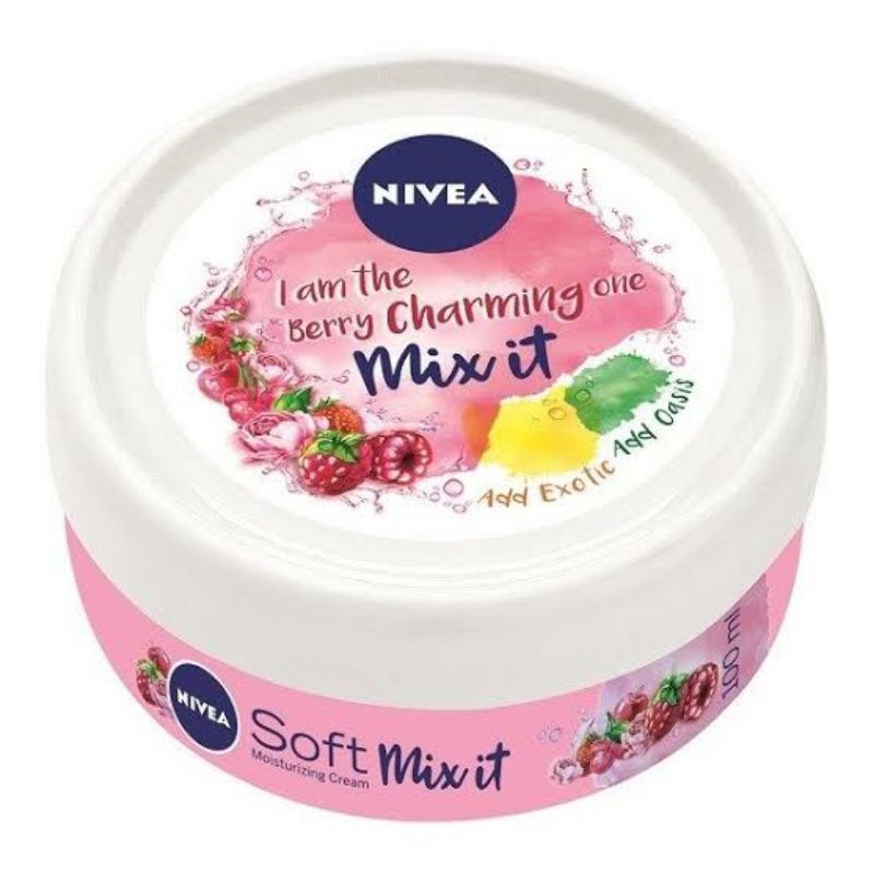 NIVEA SOFT MIX ME 100ml krim pelembab