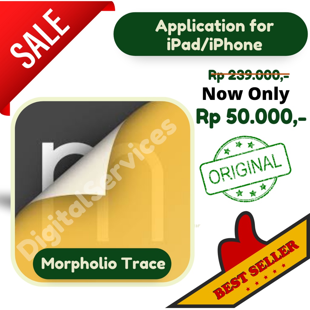 Promo Original Morpholio Trace for iOS (iPhone/iPad)