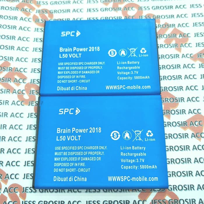 Baterai Battery Batre Batere Double Power Original SPC L50 VOLT 4G