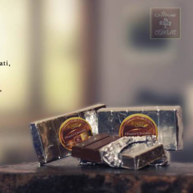 

Original Chocolate Block 250gram_Kampung Coklat