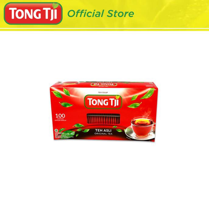 

Tong Tji Original Tea, Teh Celup Dgn Amplop ( 2 gr x 100 teabags ) BOOM SALE