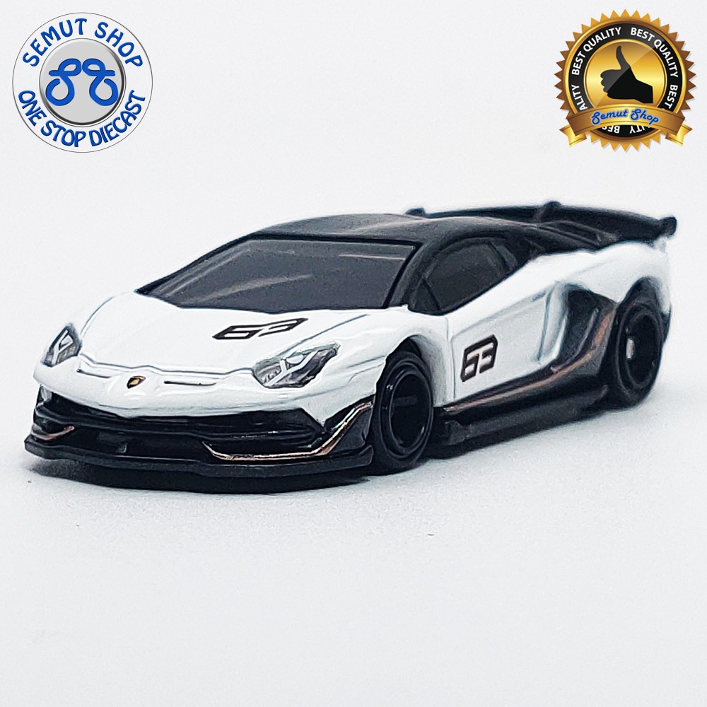 Jual Tomica Reguler No 70 Lamborghini Aventador SVJ White Miniatur ...