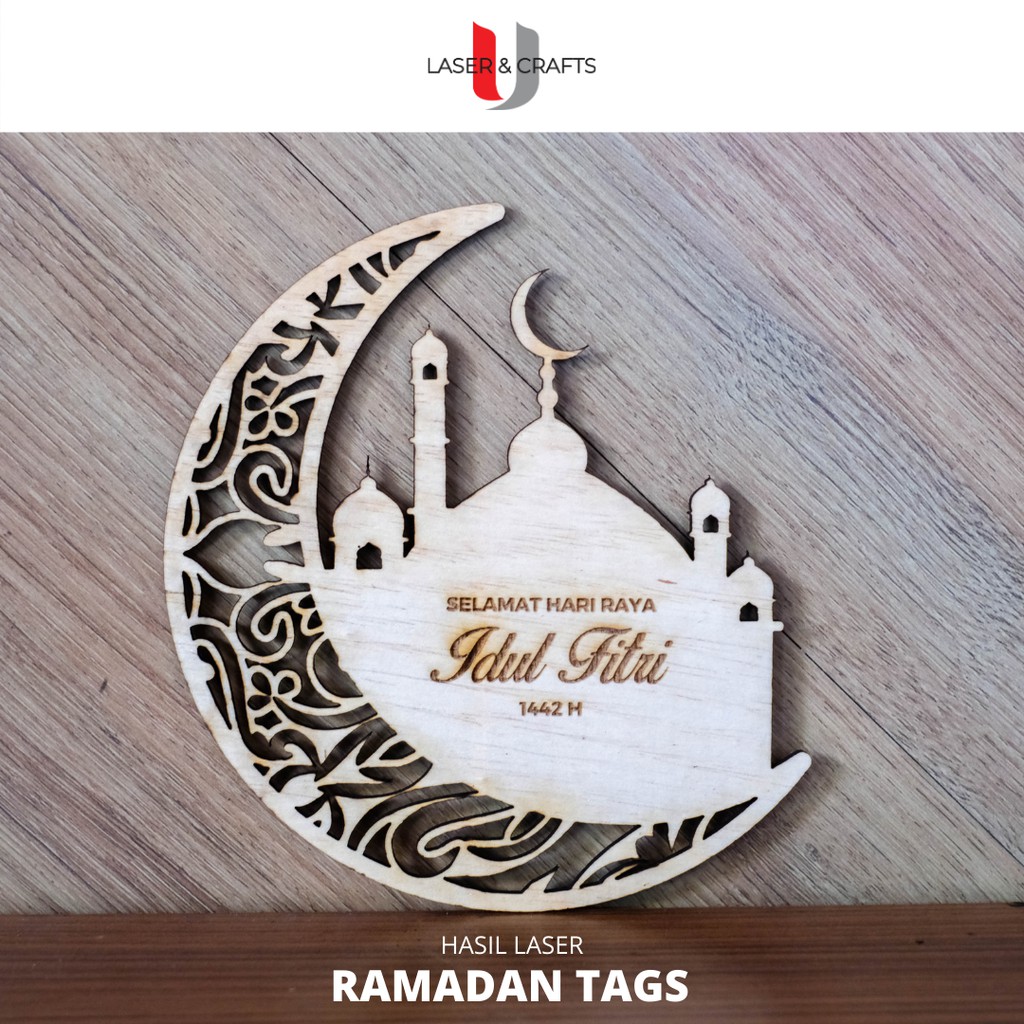 

Kartu Hampers / Ramadhan Tag Craft / Kartu Ucapan Selamat Ramadhan