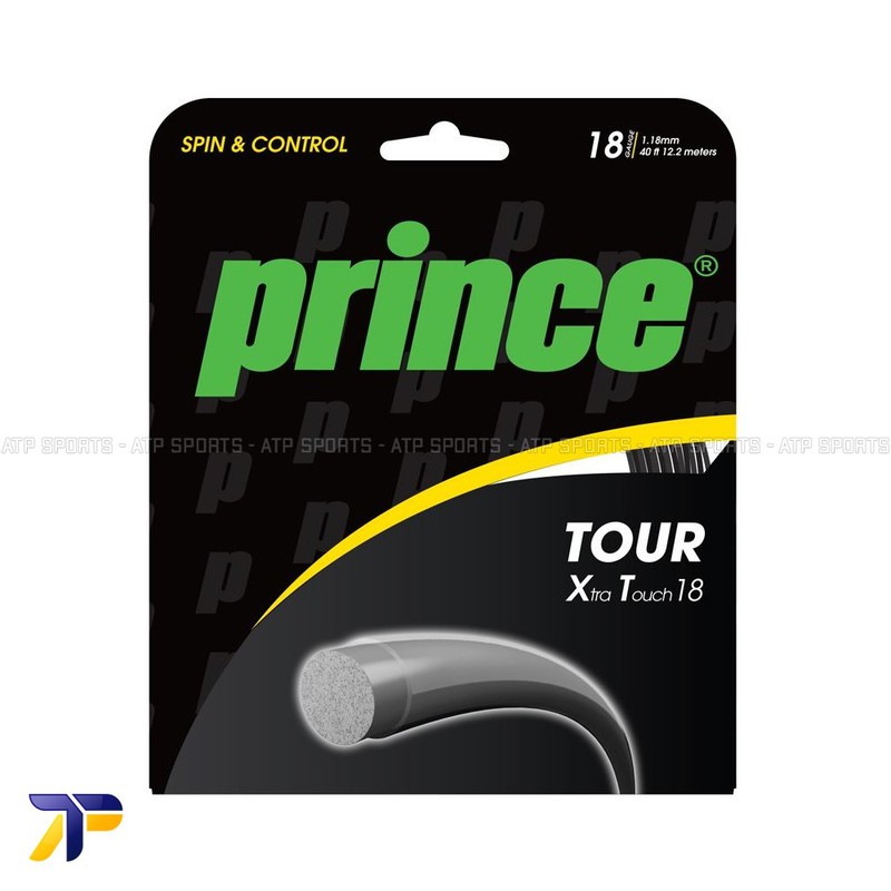 Senar Tenis Tennis Prince Tour Xtra Touch 18 1.18 118  Black