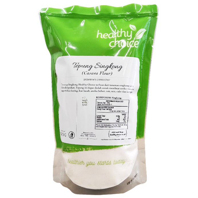 

Healthy Choice Tepung Singkong 500 gr