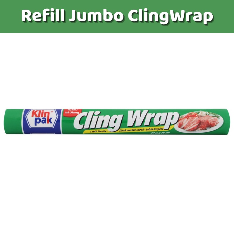 Klinpak Jumbo Aluminum Foil &amp; Klin Pak Cling Wrap Big Size