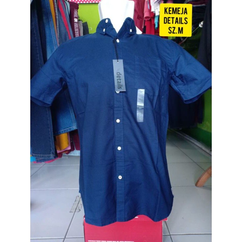 KEMEJA PRIA DETAILS BRANDED MATAHARI 992LDN