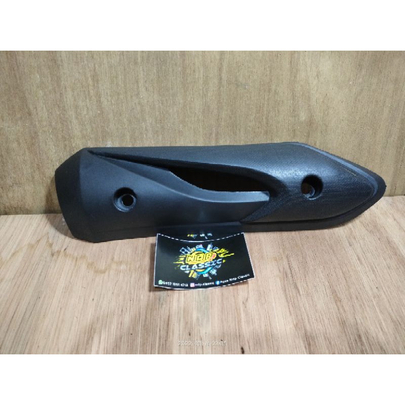 Tutup knalpot beat karbu cover tameng knalpot beat 2009 sampai 2012