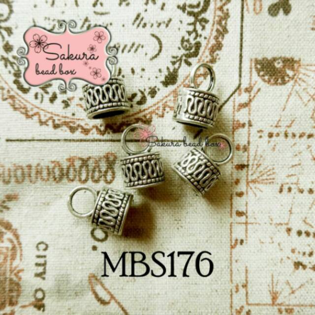 Bahan Aksesoris Gelang / Kalung Pengait Tutup Gelang Tali Kulit