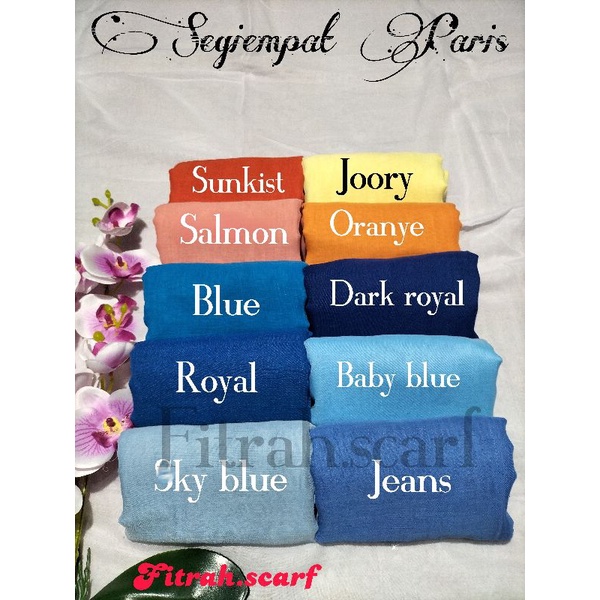 Segiempat Paris premium / part 2 / Redrose / Varisha / Dll
